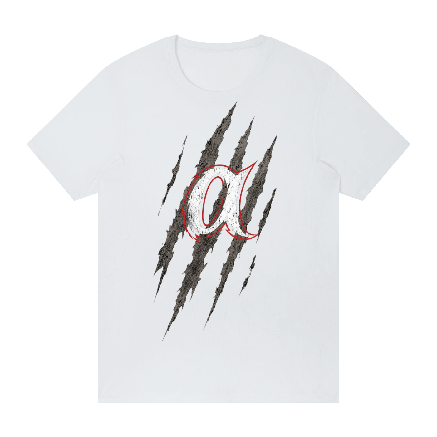 Men's Jacquard Slim Mesh Alpha T-Shirt
