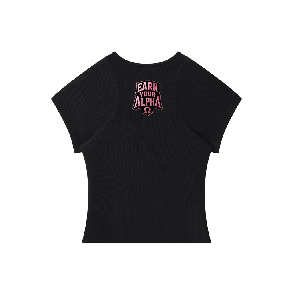 Women’s Slim Fit Paneling T-Shirt