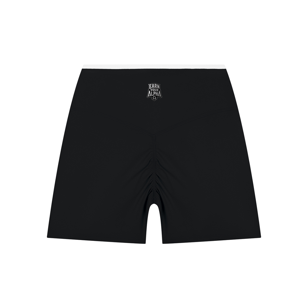 Women’s High Rise Color Block Alpha Yoga Shorts