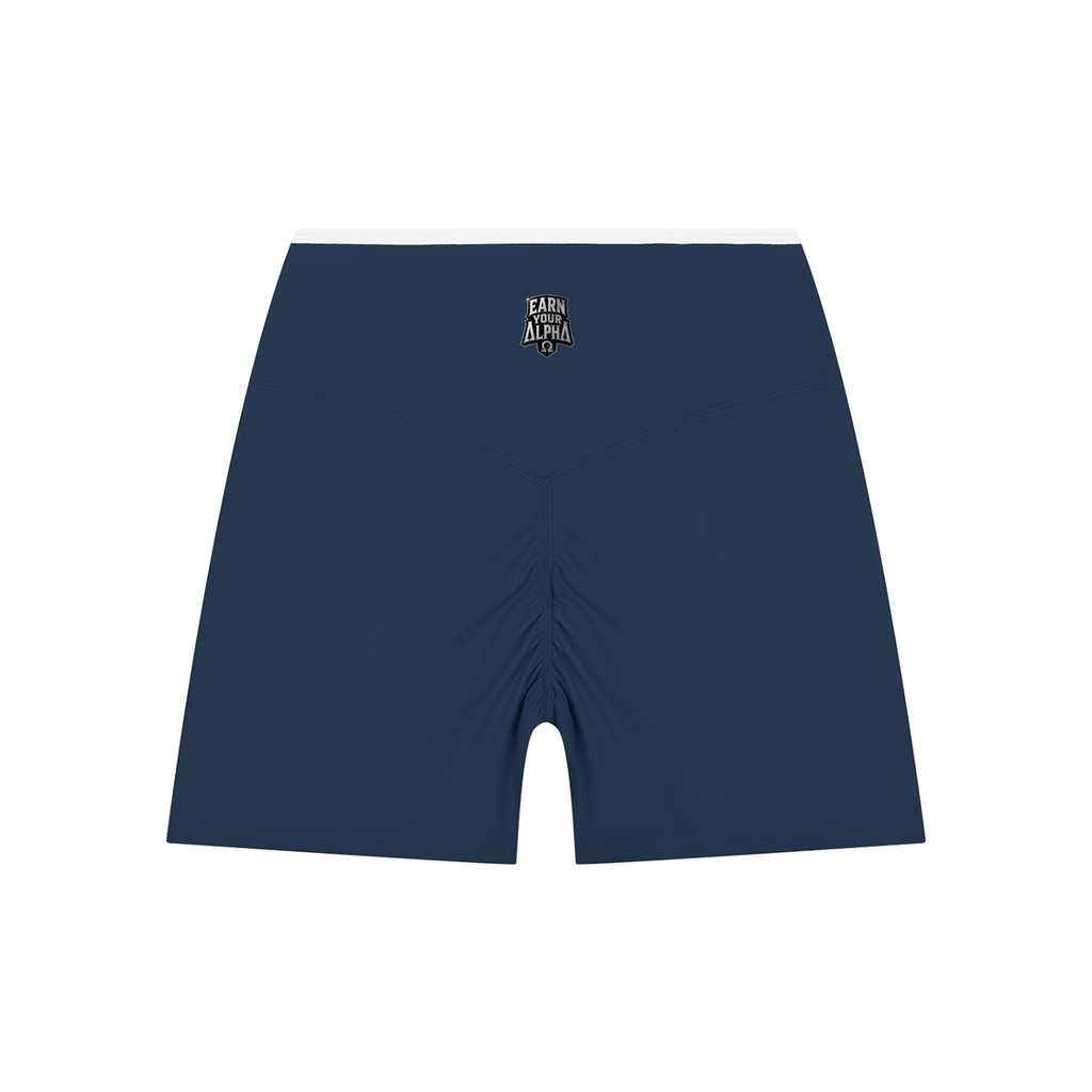 Women’s High Rise Color Block Alpha Yoga Shorts