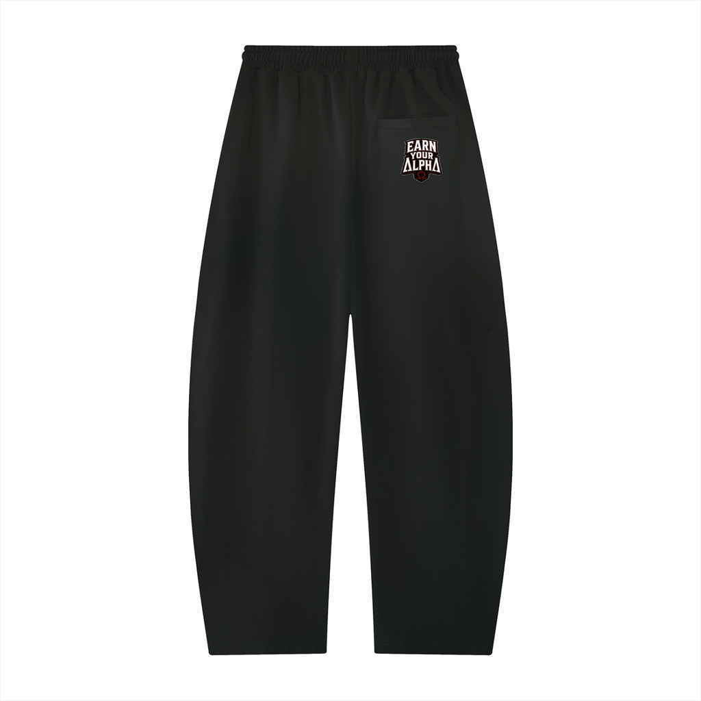 Unisex Heavyweight Barrel Leg Sweatpants