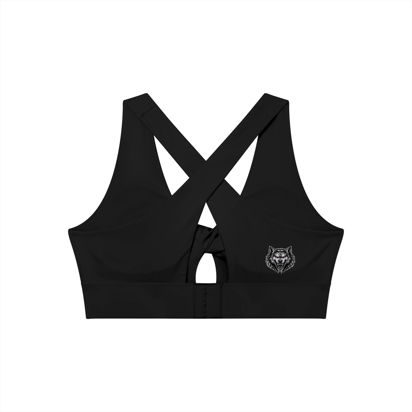 Women's Twist Front V-Neck Alpha Sports Bra