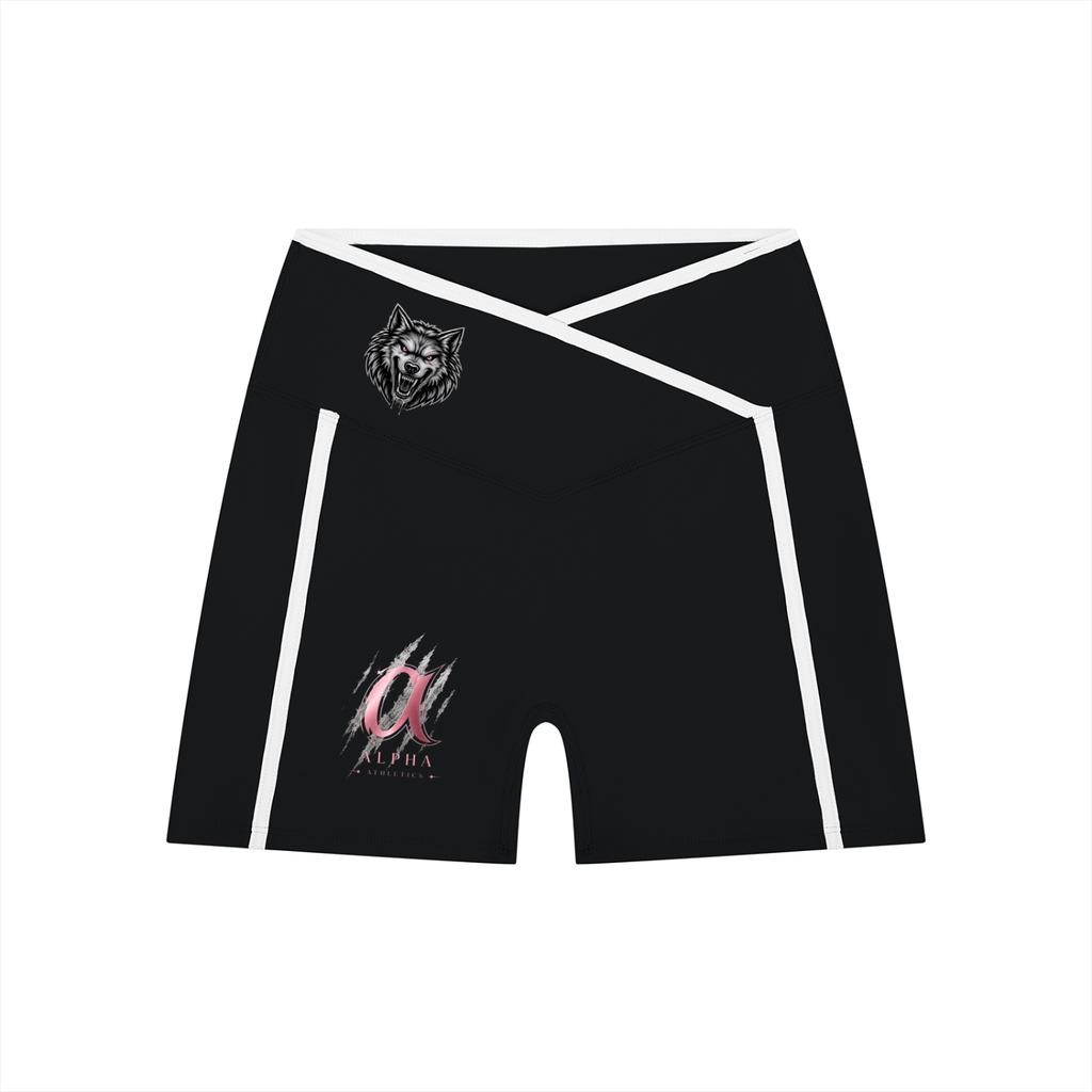 Women’s High Rise Color Block Alpha Yoga Shorts