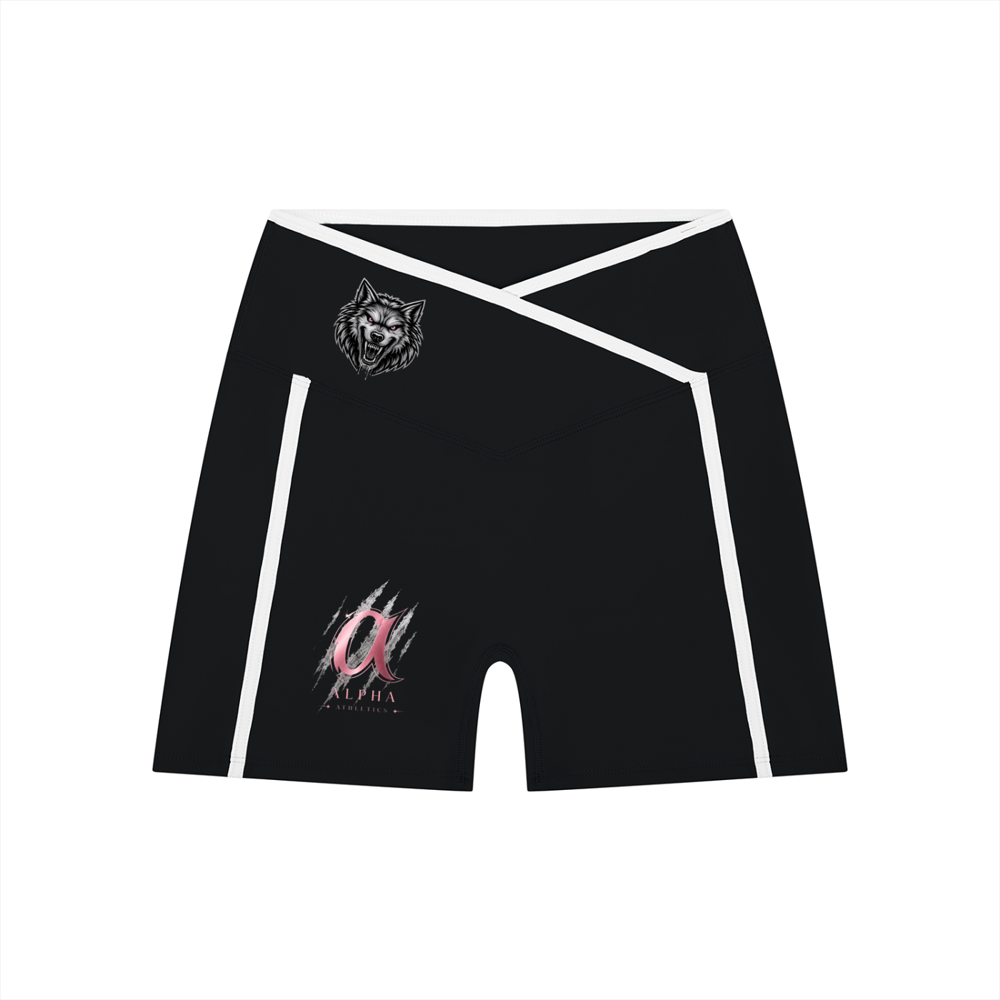 Women’s High Rise Color Block Alpha Yoga Shorts