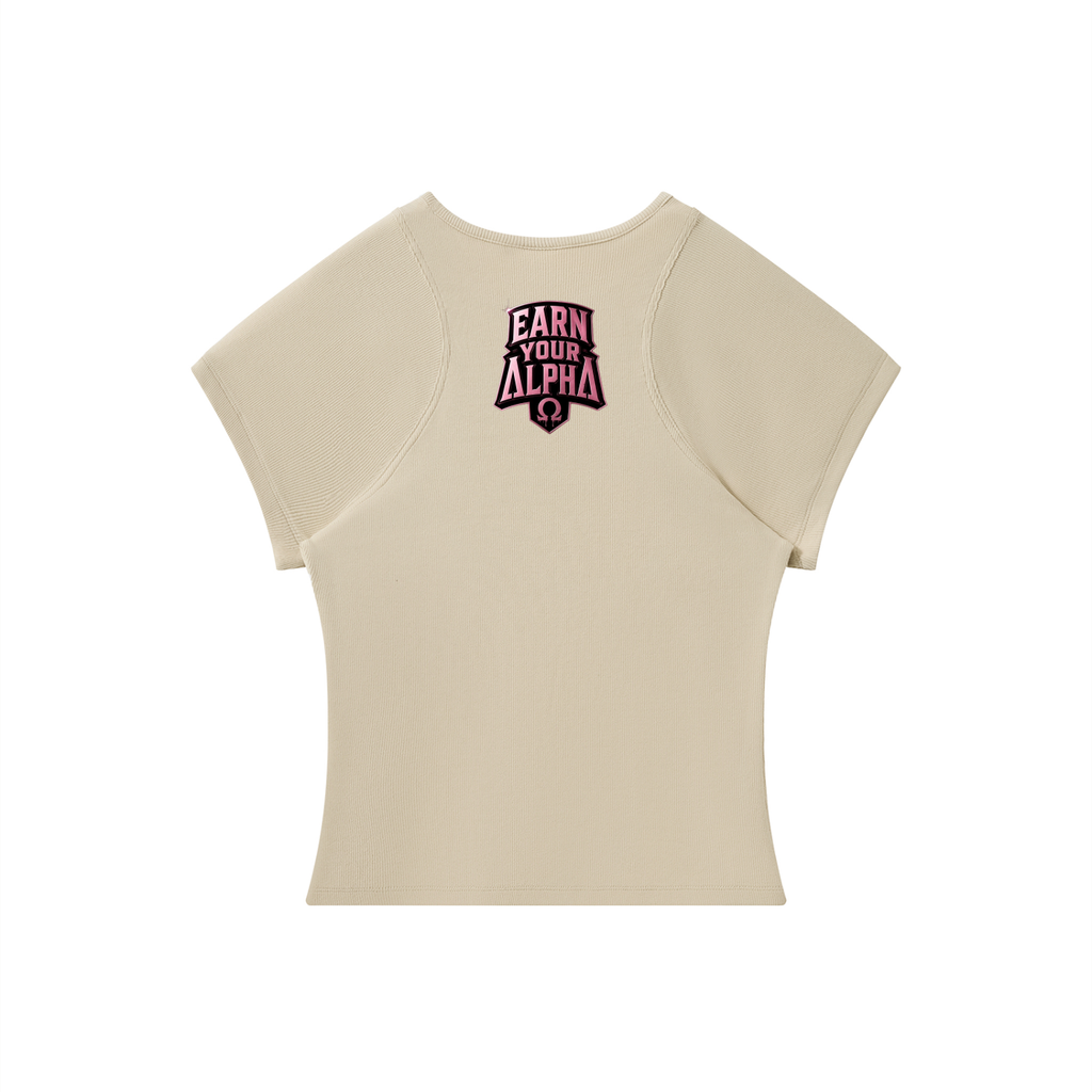 Women’s Slim Fit Paneling T-Shirt